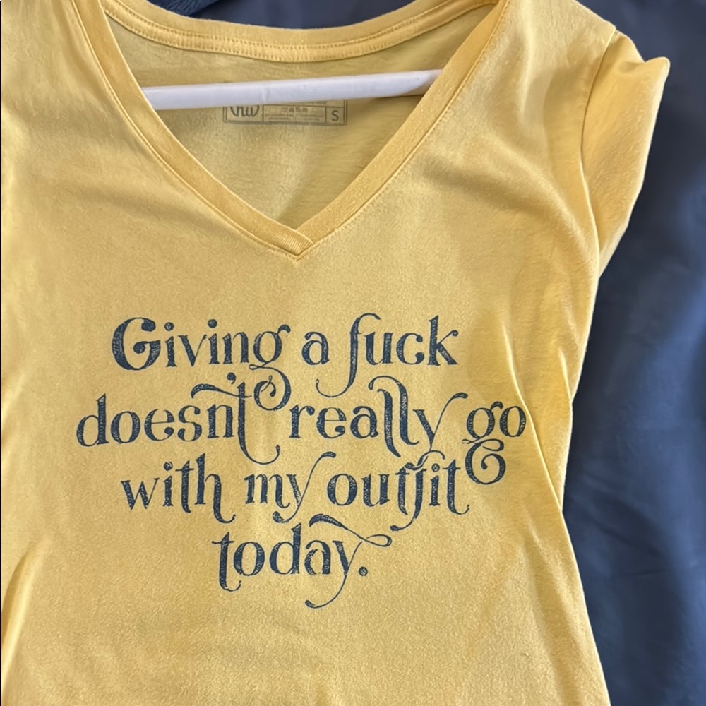 Yellow Graphic Tee